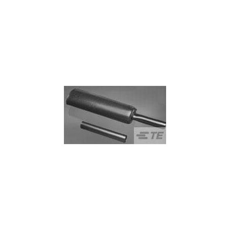 Raychem Heat Shrink Tube, Dual Wall, 3:1 I.D. Shrink Ratio, Black, 47.244 in 420356-000